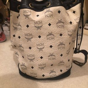 MCM bucket bag